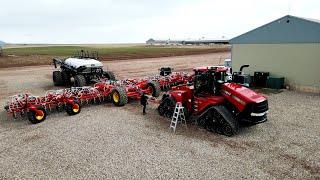 RECON Blockage Monitor Plus on Bourgault 3335-66 at Hilltop Colony w/ Red E