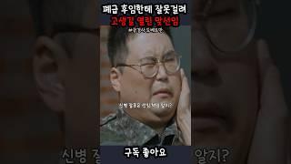 폐급 후임한테 잘못걸려 군생활 꼬이게생긴 맞선임 #군검사도베르만