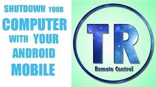 TR Remote Shutdown PC - New App From Tech Raj | PROMO VIDEO