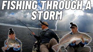 I Caught LIMITS of FISH During a STORM (Corpus Christi, TX)