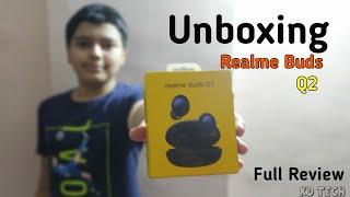 Realme Buds Q2 unboxing and first impression by KD TECH | Best for ₹3000