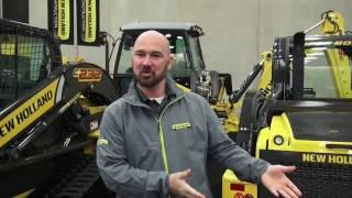 Landscaping with New Holland's light construction equipment