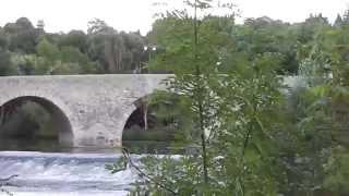 The old Lahnbridge in german city Wetzlar