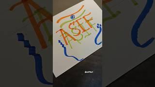 How to make tricolour art