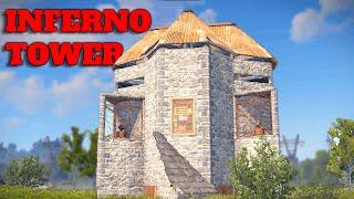 The Inferno Tower: Solo-4man Compact base Design