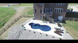 Fiberglass Pool Installation (American Pool & Spa)