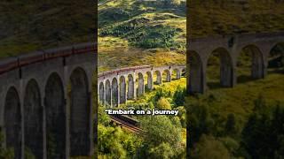 Join us on a breathtaking journey across the UK. #UKtrainjourneys #ExploreBritain #TrainTravelUK