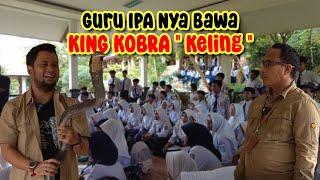 Detik-Detik Panji Petualang Masuk Kelas Jadi Guru IPA di SMPN Ekologi #garaga