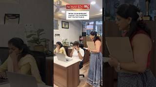 "Sleeping at Work Until the Manager Walks In  | Always Have a Plan B " #mavenconsultingservices