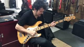 Fender Jazz Bass 1973 played by PJ (Jota Quest)