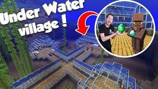 Building A Under Water Village! | Minecraft