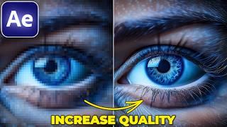 How to INCREASE VIDEO QUALITY in After Effects