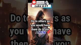 PAPA Jesus Do to others as you would have them do to you Luke 6:31 #shorts #jLuke