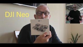 DJI NEO UNBOXING REVIEW AND TEST FLIGHT IN DOORS