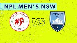 NPL Men's NSW Round 13: St George FC v Sydney FC