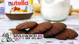 NUTELLA Kekse mit nur 3 Zutaten #Multikoch