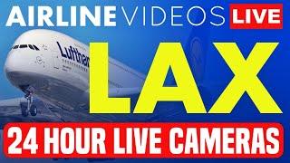 LIVE 24/7 LAX Airport Action | LIVE Plane Spotting with ATC!