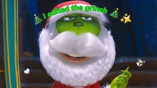 I edited the grinch because it's FRICKING CHRISTMAS ️