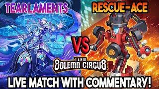 Tearlaments Vs Rescue-Ace Azamina : Yu-Gi-Oh! Locals Feature Match | Live Duel