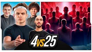 БУСТЕР ИГРАЕТ 4 VS 25 в CS2 / 4 ПРОТИВ 25 ШОУ МАТЧ В КС 2 / BUSTER ROFLS