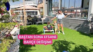 YILLARCA BUGÜNÜ BEKLEDİKEFSANE BAHÇE DEĞİŞİMİBAŞTAN SONA BAHÇE PEYZAJI