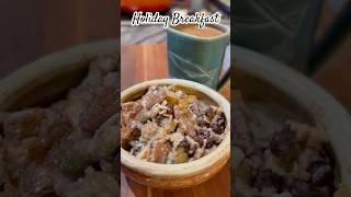 Holiday Breakfast Baked Oatmeal #realfood #foodie #breakfast #recipe #alaska #eating #healthyfood