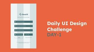 Daily UI Design Challenge| Day-1 @DesignSense