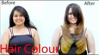 Advace Hair Colour Done by Sam and Jas Hair Makeup Academy Mumbai Versova Branch , to join whtsapp