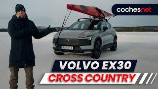 Volvo EX30 Cross Country | Prueba en Laponia / Test / Review en español | coches.net