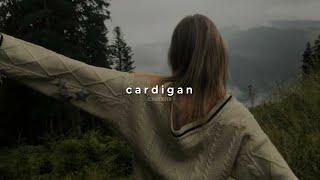 taylor swift - cardigan (slowed + reverb)