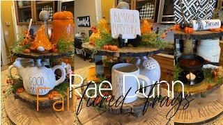  NEW FALL 2021 RAE DUNN TIERED TRAY DECORATE WITH ME| RAE DUNN FINDS| AULEDIO BRANDS #RAEDUNN