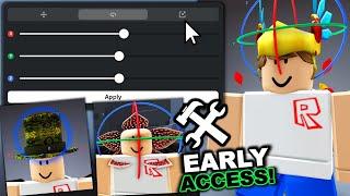 Testing The Accessory Scaling/Adjustment UPDATE EARLY! HOW TO TRY IT FOR YOURSELF! (ROBLOX)