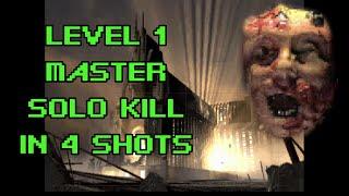 Fallout 1: Killing the Master at LEVEL 1 (No perks, no experience, straight outta Vault 13)