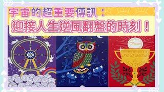 五月塔羅占卜：宇宙的超重要傳訊：逆風翻盤的時刻就要到了接下來你的生活中將會發生哪些重要的變化是否會有好運和奇蹟光顧你️宇宙有哪些囑託和提示要給你你能否達成目標顯化夢想️