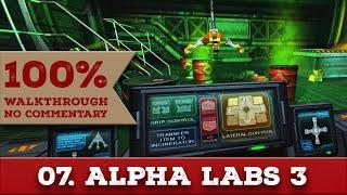 Doom 3 Walkthrough (Nightmare, All Collectibles) part 7 ALPHA LABS - SECTOR 3