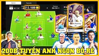 I Love CÀY CHAY | Xây Dựng Đội Hình TUYỂN ANH Mạnh Nhất FO4 / FC ONLINE Leo Rank Chỉ Với 200 Tỷ BP