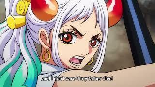 One Piece Latest Episode 1008 Full (Eng Sub) Yamato Fought Ulti with  her Canabo.