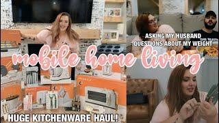 HUGE KITCHENWARE HAUL FOR THE NEW KITCHEN! asking my husband tough questions + a heart to heart chat