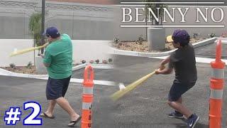 LUMPY BLASTS WIFFLE BALL HOME RUNS! | BENNY NO | WIFFLE BALL SERIES #2