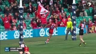 Goodes runs rings around Hurley - AFL