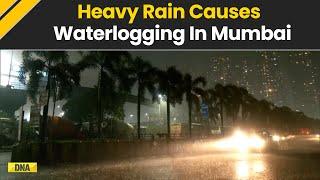 Mumbai Rain News: Heavy Rains, Thunderstorms Lash Mumbai I Heavy Rain Causes Waterlogging In Mumbai