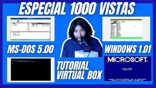 ¿Quieres saber cómo era Windows 1? Acá te enseño a INSTARLO paso a paso en WINDOWS 10 | VIRTUAL BOX