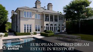Sophisticated European-Inspired Dream Estate in Westport