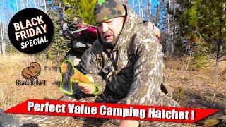 Perfect Value Camping Hatchet! | Beavercraft AX1 Compact Wood Hatchet Review & Field Test