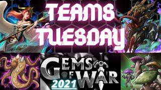 3 TEAMS World Event Faction assault | Gems of War Guide 2021 | Primal Rift The Wisdom in Dreams NOx3