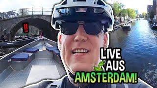 Fast UNFALL am Wasser  XXL Tour durch AMSTERDAM  | MontanaBlack IRL