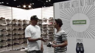 Interview with Kustom Shoes at Surf Expo