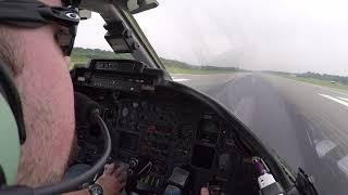 ILS Approach into Teterboro in a Learjet 35A | ATC Audio | Pilot Perspective