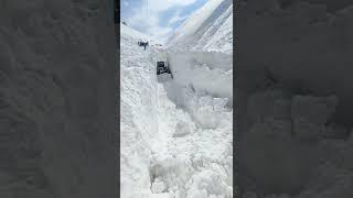 Rohtang Pass Snow Clearing ️