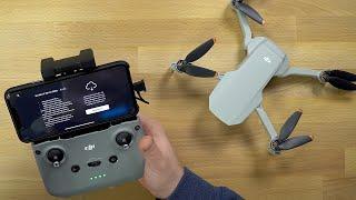 DJI Mini 2 - Einrichten & kurze Übersicht der Fly App (iOS) // DEUTSCH